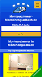 Mobile Screenshot of monteurzimmer-moenchengladbach.de